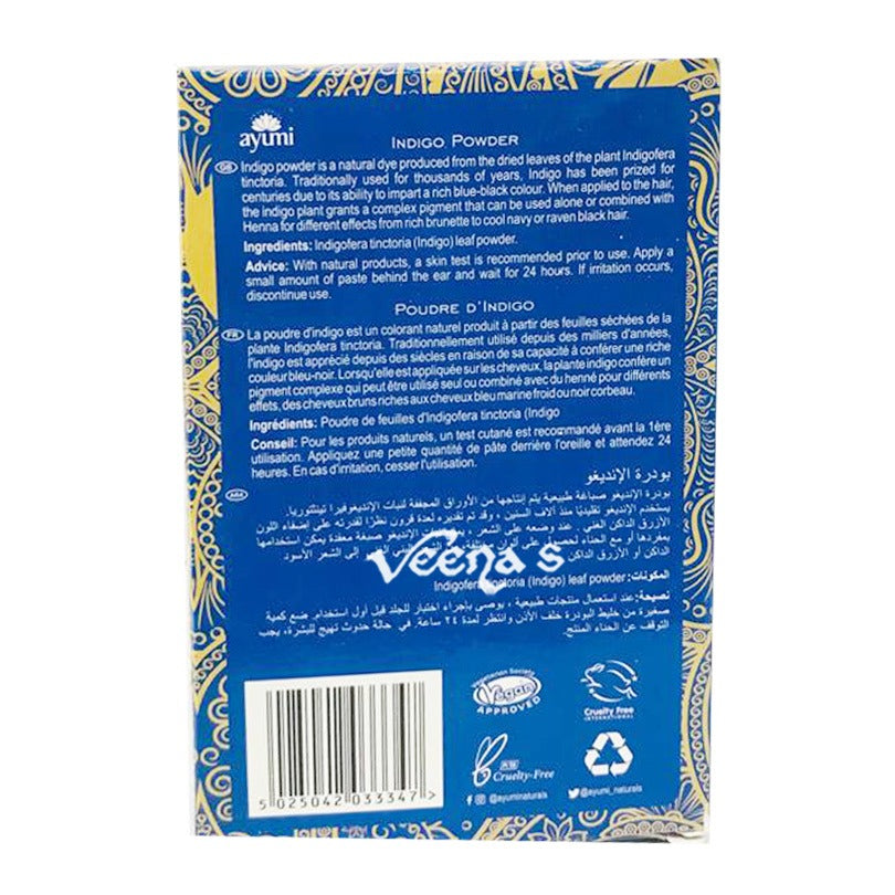 Ayumi Indigo Powder Hair Color 100g