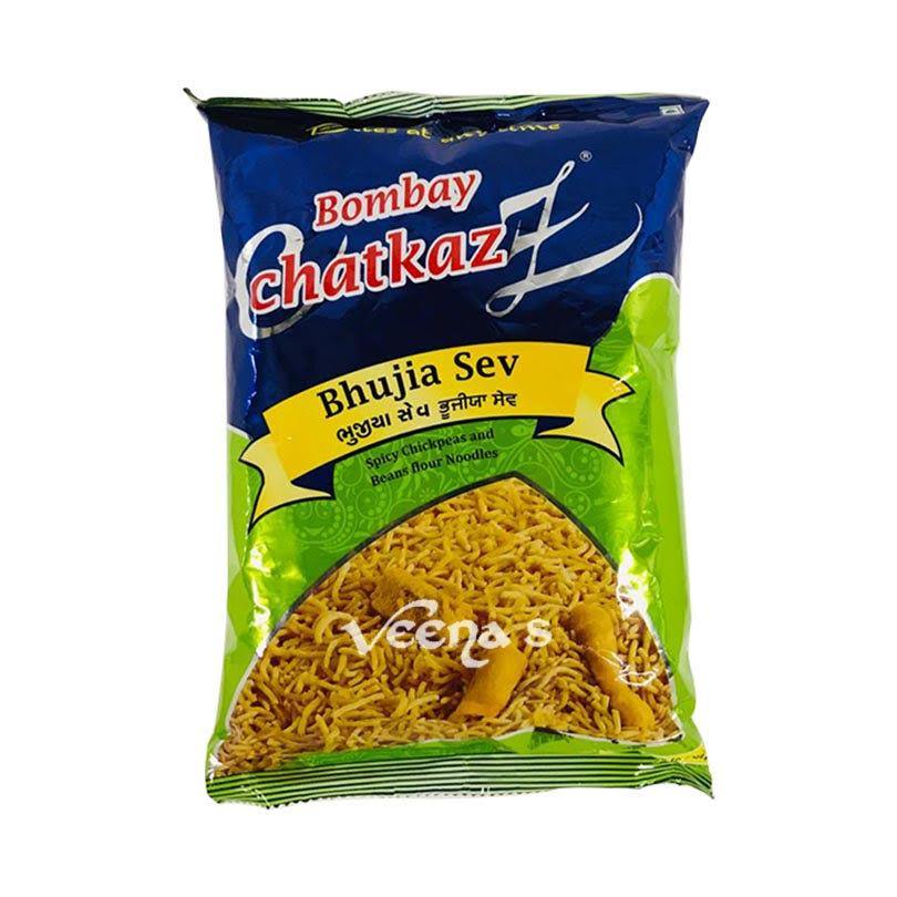 Buy Bombay Chatkaz Bhujia Sev 200g at Veenas.com - Online Indian Grocery Store UK