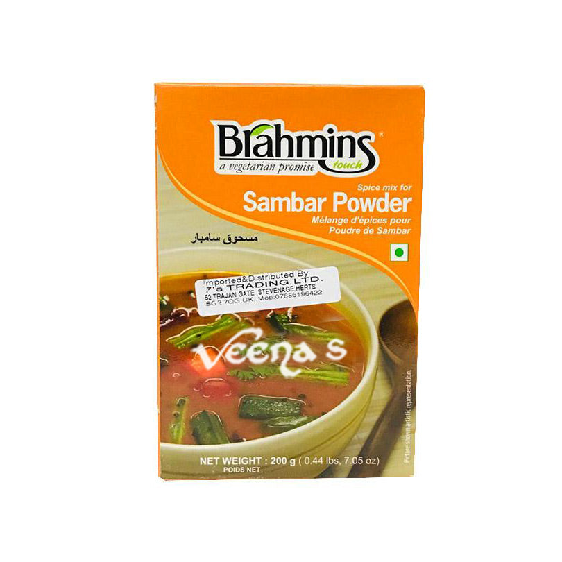 Buy Brahmins Sambar Powder 160G at Veenas.com - Online Indian Grocery Store UK