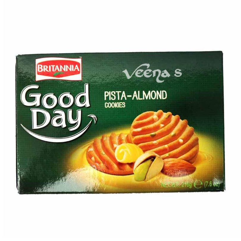 Britannia Good Day Pista Almond 216g