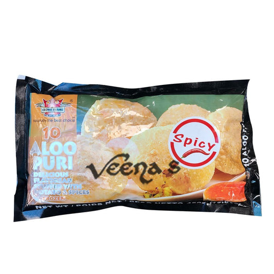 Crown Farms 10 Aloo Puri Spicy 450g