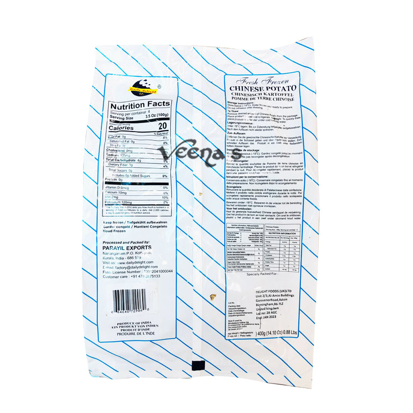 Daily Delight Chinese Potato 400g