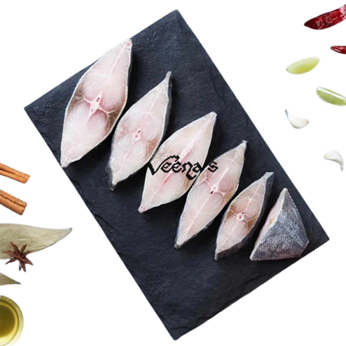 Diamond Black Pomfret Steak 700g