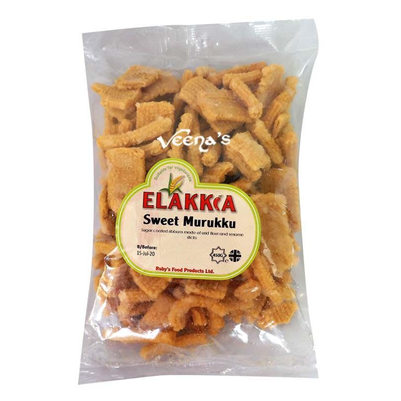 Buy Elakkia Sweet Muruku 450g at Veenas.com - Online Indian Grocery Store UK