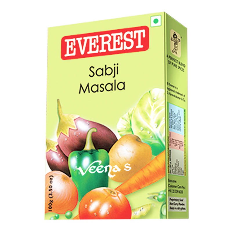 Buy Everest Sabji Masala 100g at Veenas.com - Online Indian Grocery Store UK