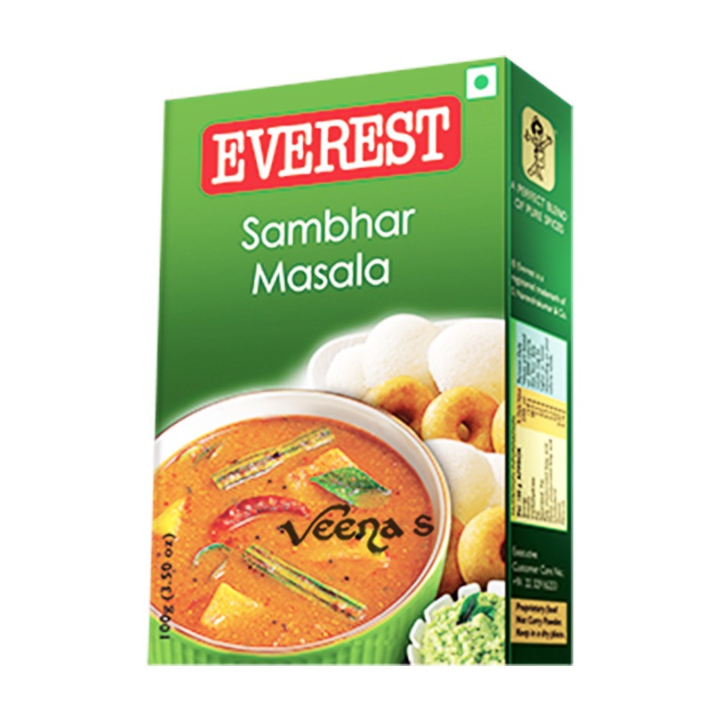 Buy Everest Sambar Masala 100g at Veenas.com - Online Indian Grocery Store UK