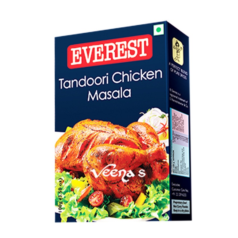 Buy Everest Tandoori Chicken Masala 100g at Veenas.com - Online Indian Grocery Store UK