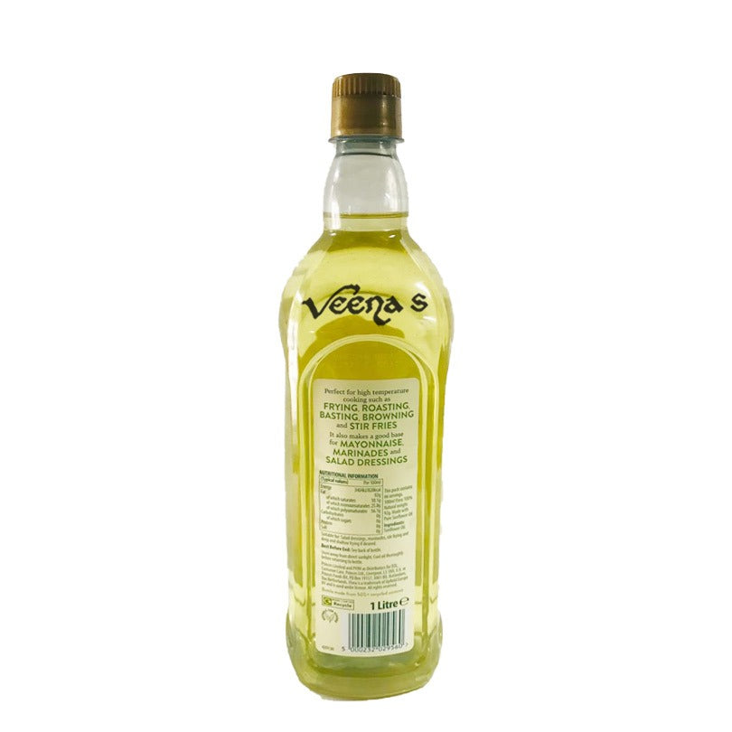 Buy Flora 100% Natural Pure Sunflower Oil 1L at Veenas.com - Online Indian Grocery Store UK