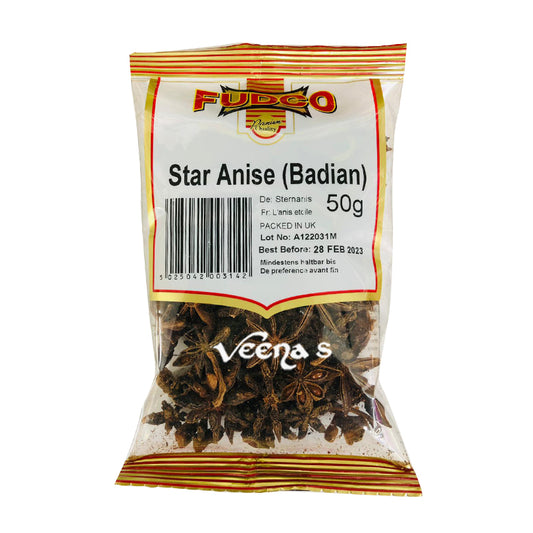 Fudco Badian Star Aniseed 50g