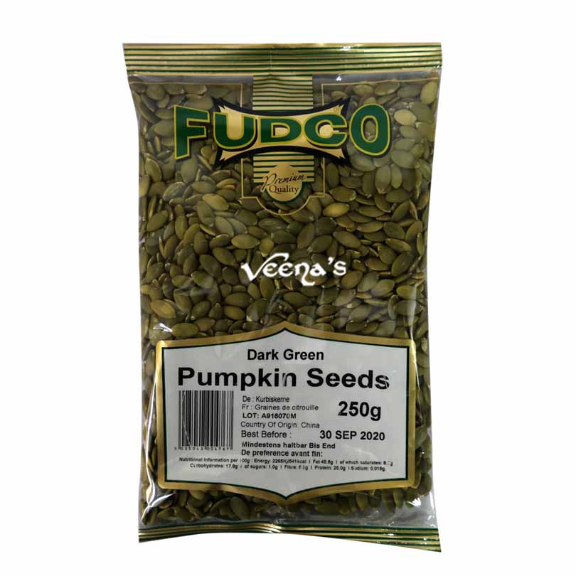 Fudco Dark Green Pumpkin Seeds 250g