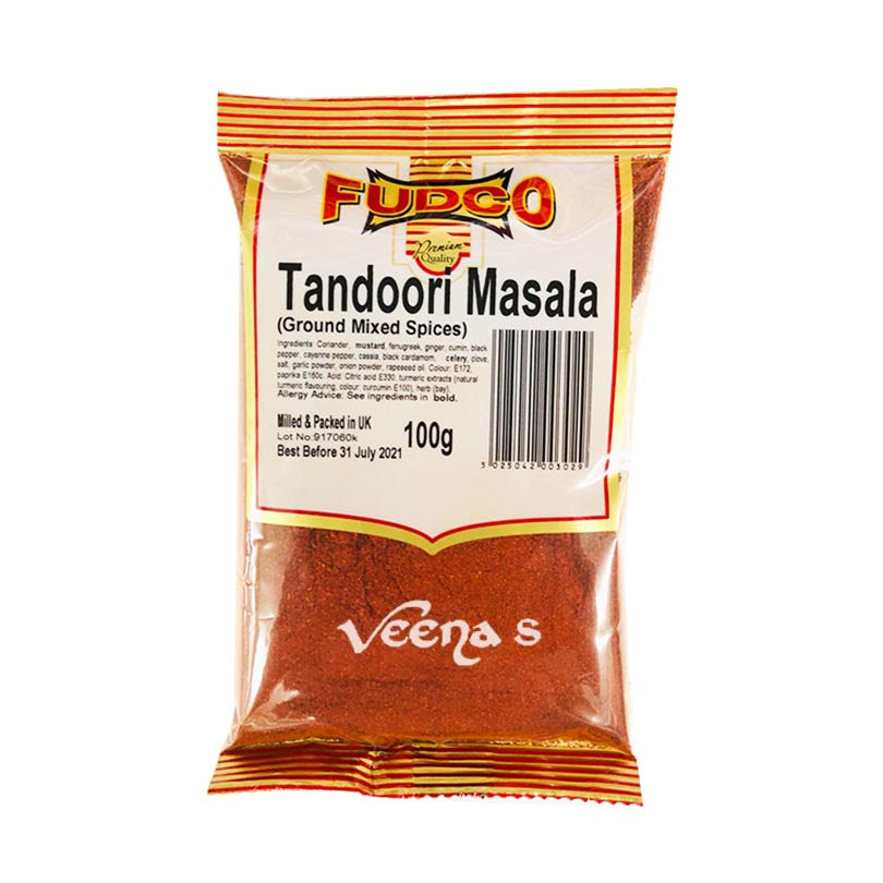 Buy Fudco Tandoori Masala 100g at Veenas.com - Online Indian Grocery Store UK