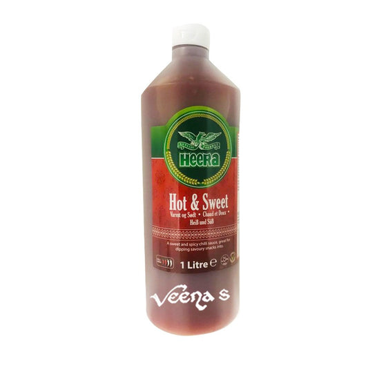 Heera Hot & Sweet Sauce 1ltr
