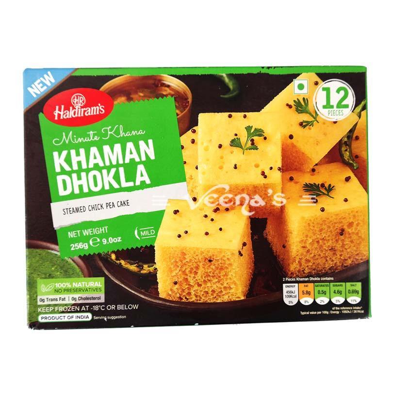 Buy Haldiram's Khaman Dhokla 256g at Veenas.com - Online Indian Grocery Store UK