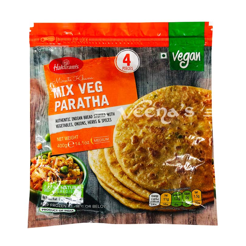 Haldiram's Mix Veg Paratha 400g