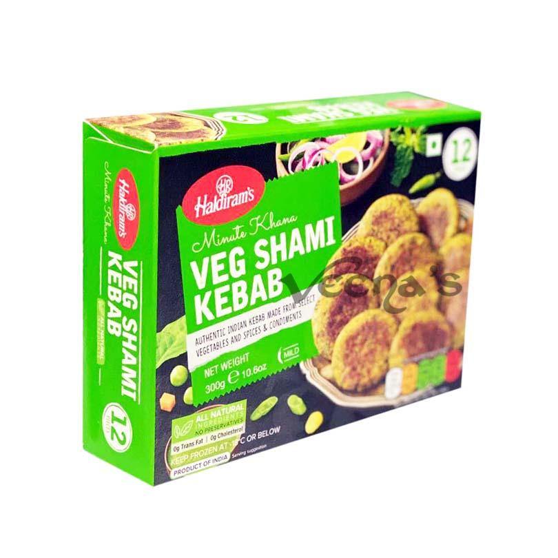 Buy Haldiram's Veg Shami Kebab 300g at Veenas.com - Online Indian Grocery Store UK