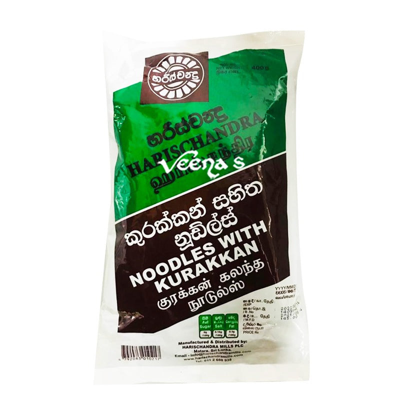 Buy Harischandra Kurakkan Noodles 400g at Veenas.com - Online Indian Grocery Store UK