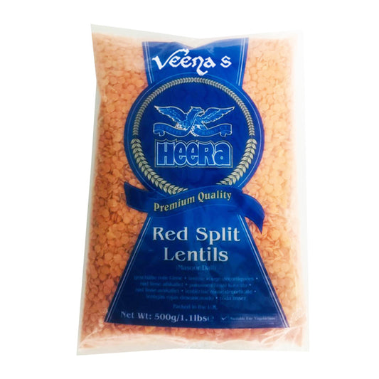 Heera Red Lentils 500G