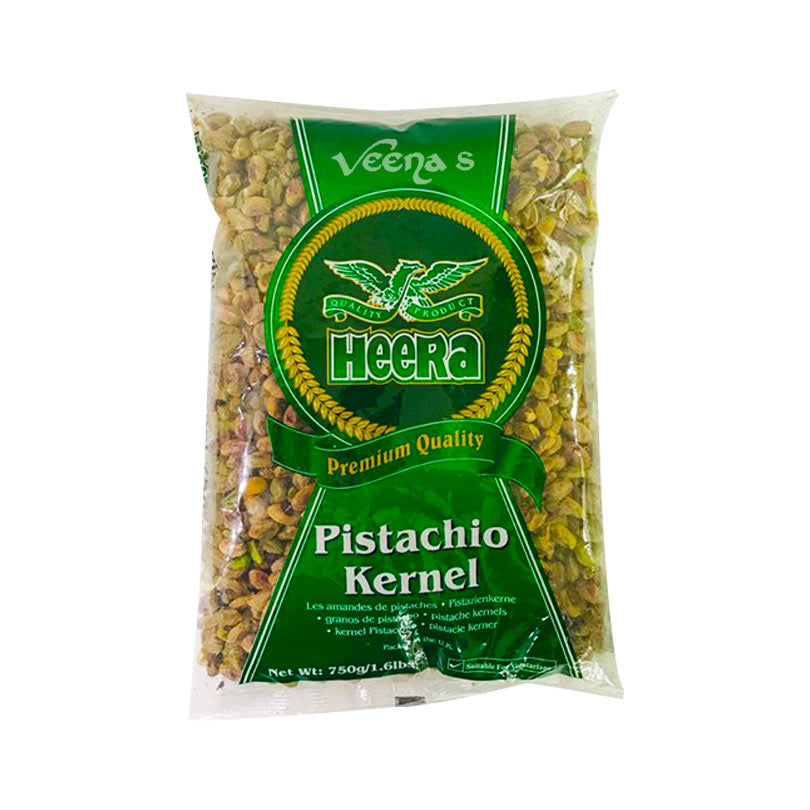 Buy Heera Raosted Premium Quality Pistachio Kernel 750g at Veenas.com - Online Indian Grocery Store UK