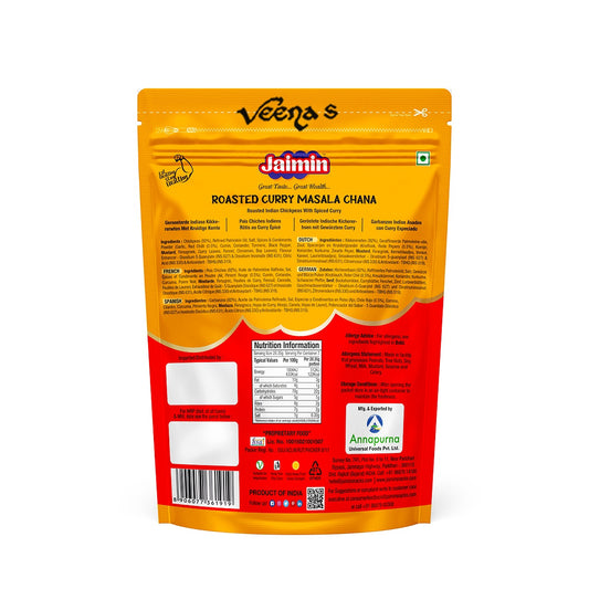 Jaimin Roasted Curry Masala Chana 200g