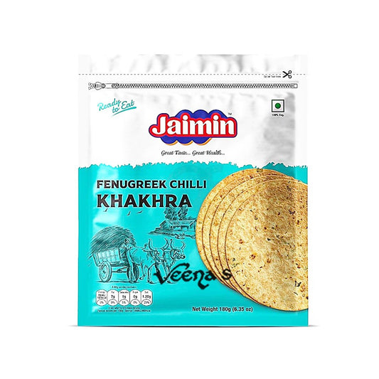 Jaimin Fenugreek Chilli Khakhra 180g