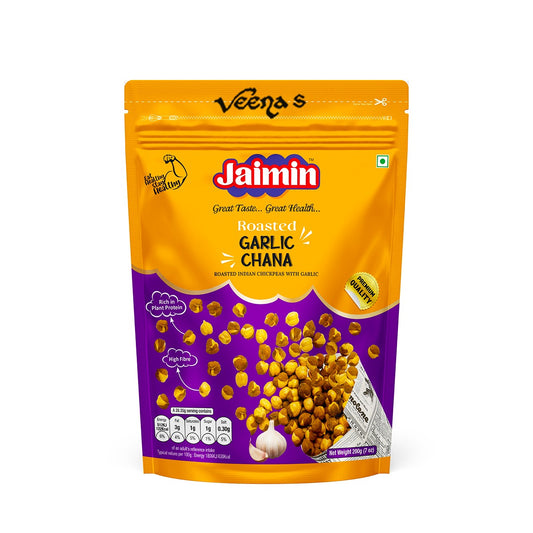Jaimin Roasted Garlic Chana 200g