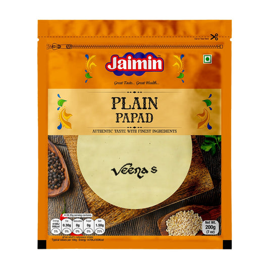 Jaimin Plain Papad 200g
