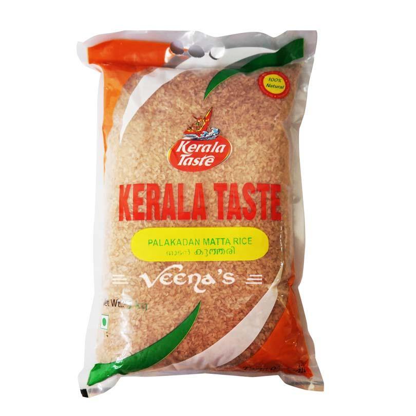 Buy Kerala Taste Palakadan Matta Rice at Veenas.com - Online Indian Grocery Store UK