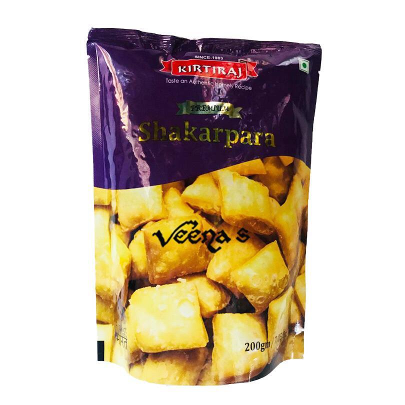 Buy Kirtiraj Shakar Para 200g at Veenas.com - Online Indian Grocery Store UK