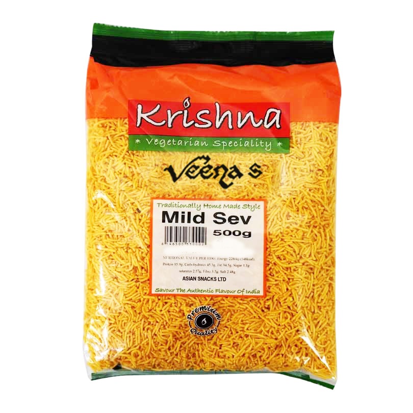 Buy Krishna Mild Sev 400g at Veenas.com - Online Indian Grocery Store UK