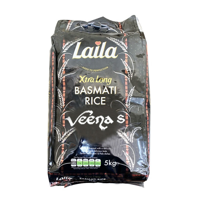 Buy Laila Extra Long Basmati Rice Online in UK | Veena's – veenas.com