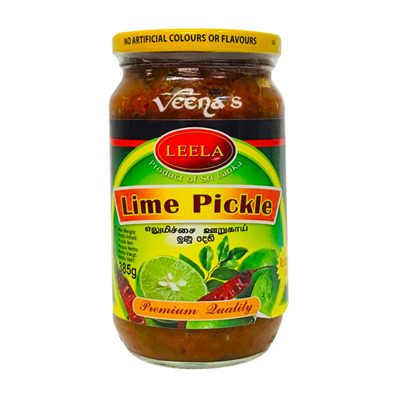 Buy Leela Lime Pickle 385g at Veenas.com - Online Indian Grocery Store UK