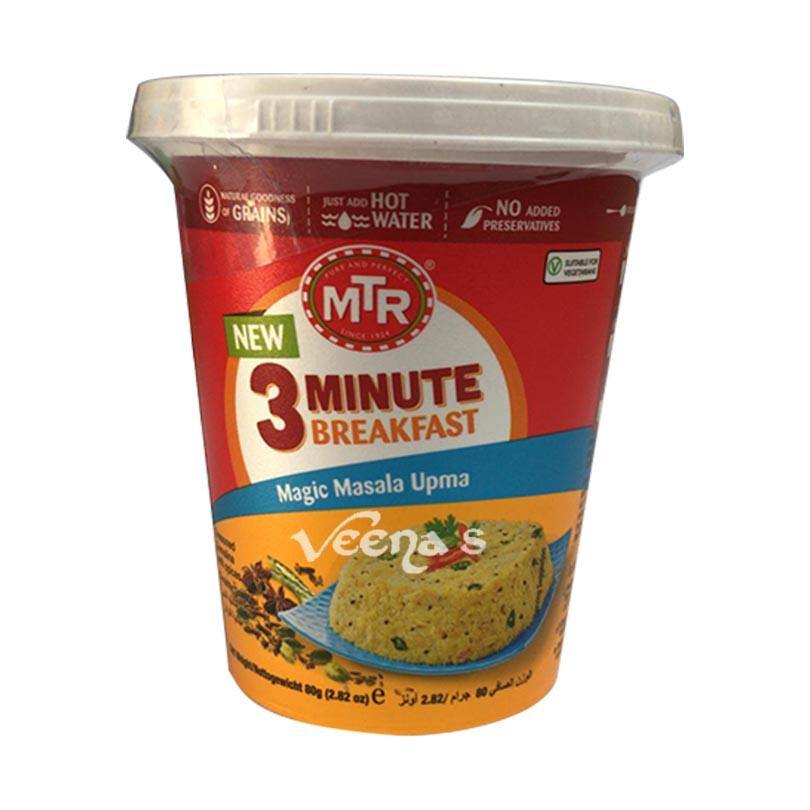 Buy MTR Magic Masala Upma 80g In Cup (Ready Mix) at Veenas.com - Online Indian Grocery Store UK