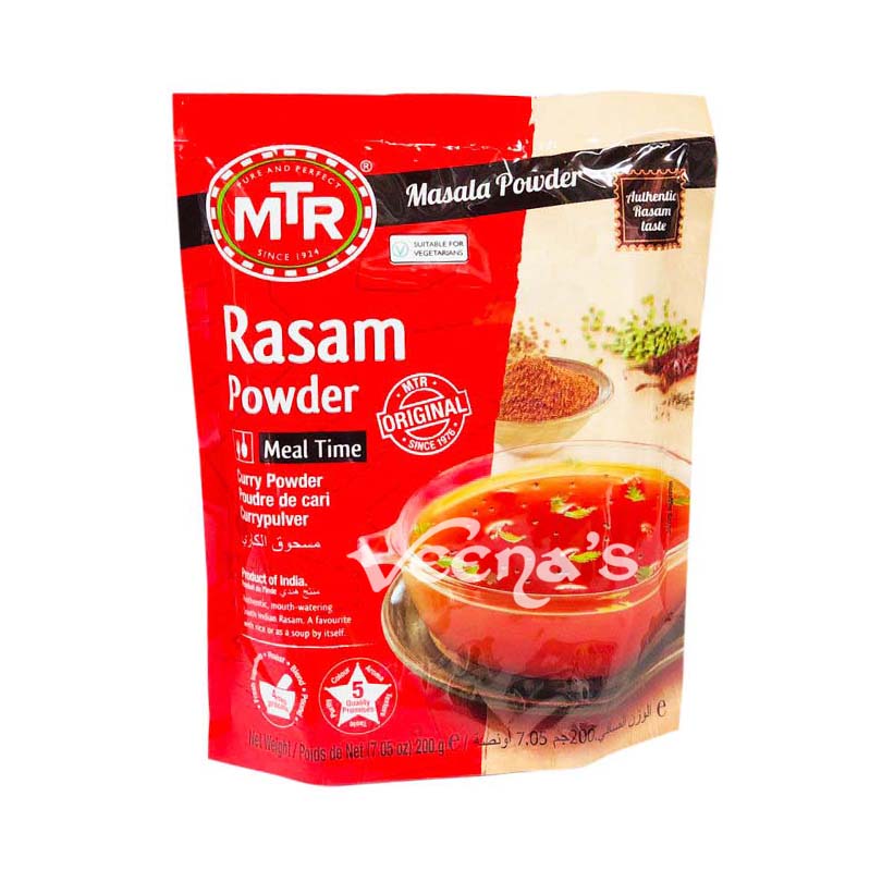 Buy MTR Rasam Powder 200g at Veenas.com - Online Indian Grocery Store UK