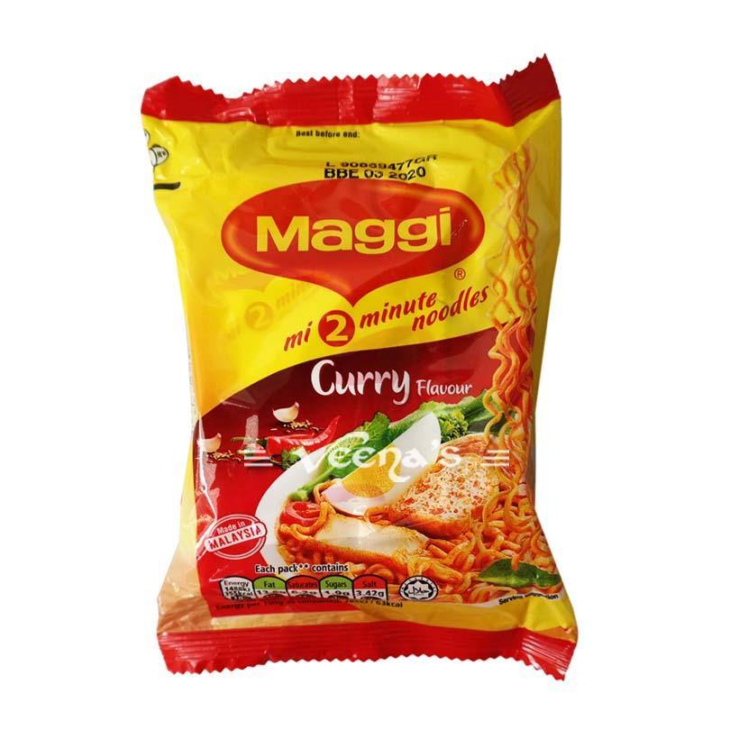 Buy Maggi Curry Flavour Noodles 75gm at Veenas.com - Online Indian Grocery Store UK