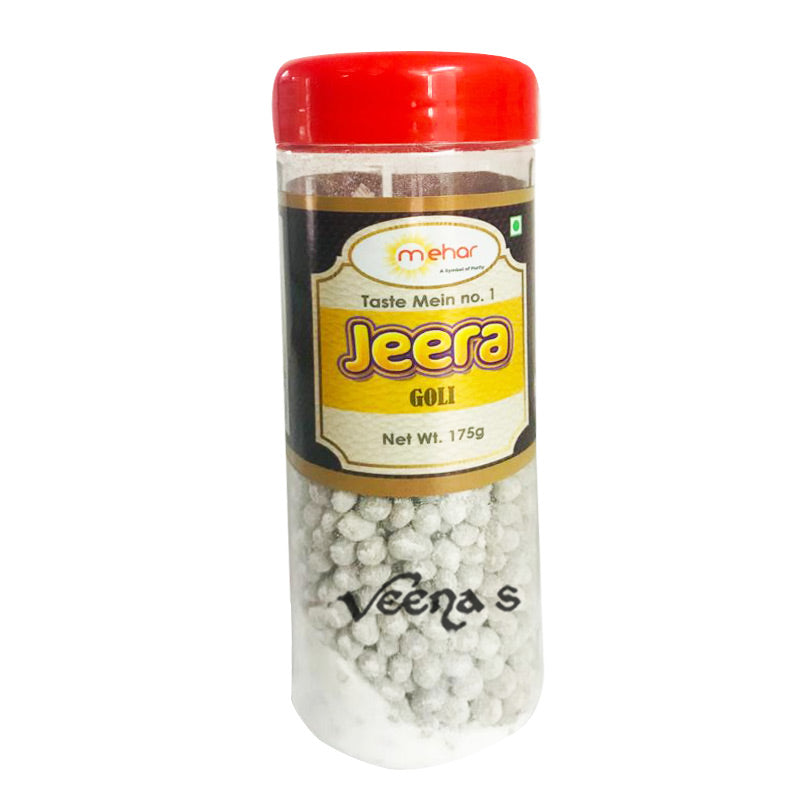 Buy Mehar Jeera Goli 150g at Veenas.com - Online Indian Grocery Store UK