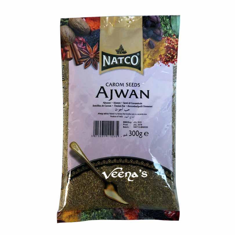 Buy Natco Ajwain Seeds 300g at Veenas.com - Online Indian Grocery Store UK