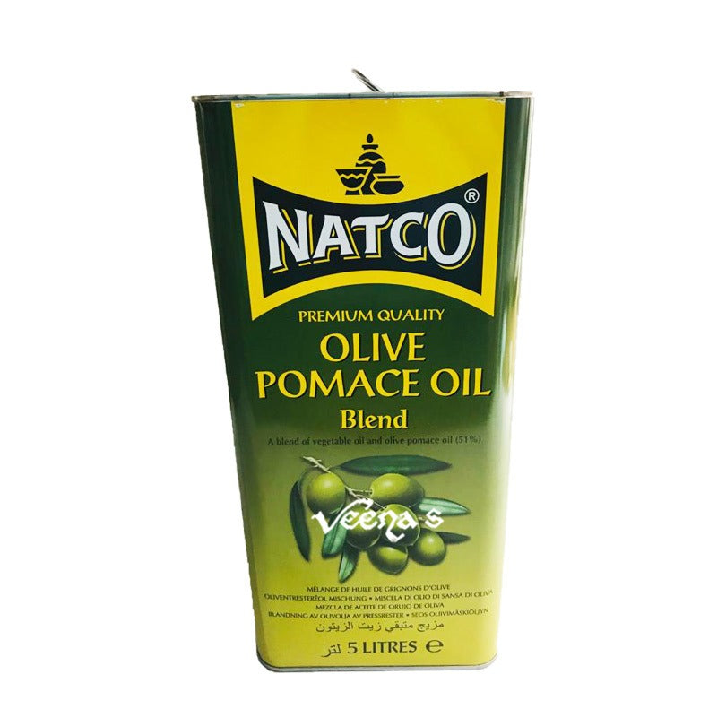 Buy Natco Blended Pomace Olive Oil 5L at Veenas.com - Online Indian Grocery Store UK