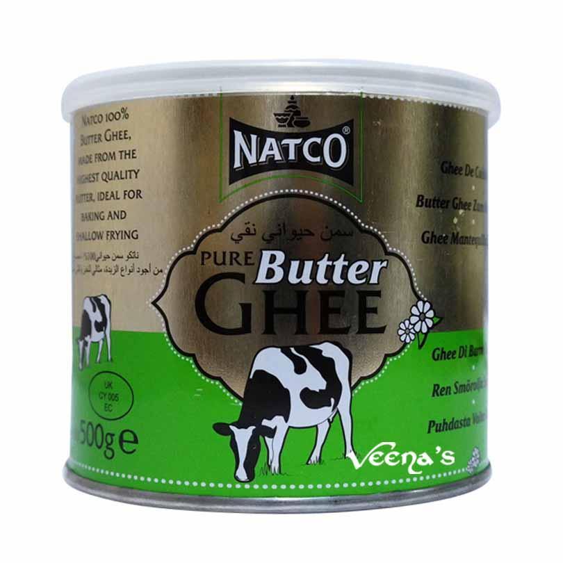 Buy Natco Butter Ghee 500g at Veenas.com - Online Indian Grocery Store UK