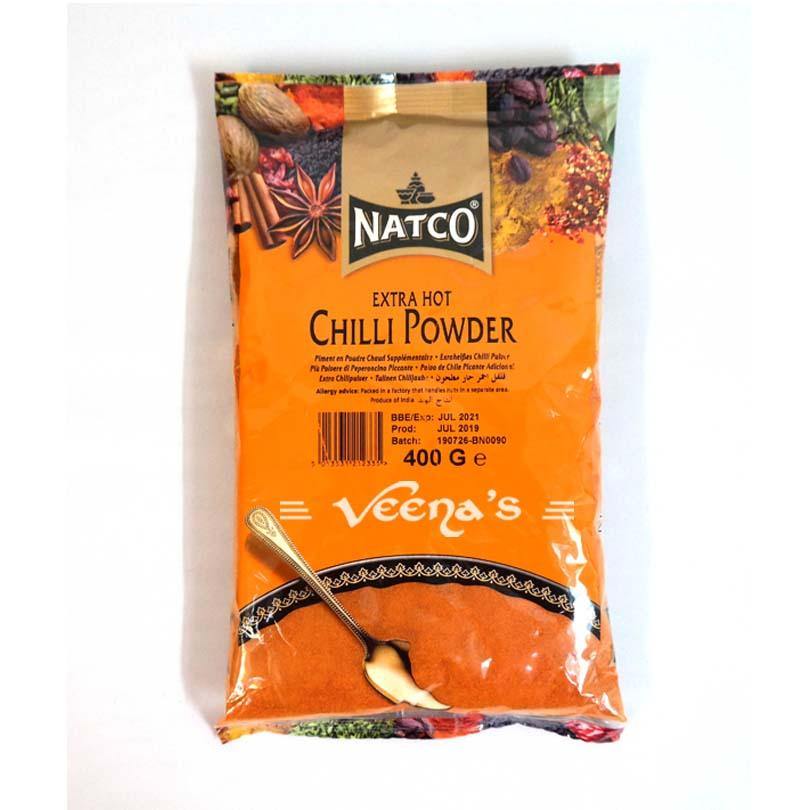 Natco Extra Hot Chilli Powder 400g