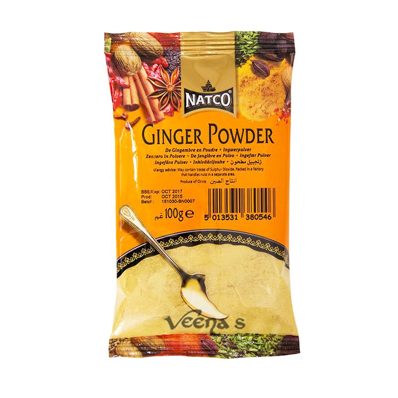 Buy Natco Ginger Powder 100g at Veenas.com - Online Indian Grocery Store UK