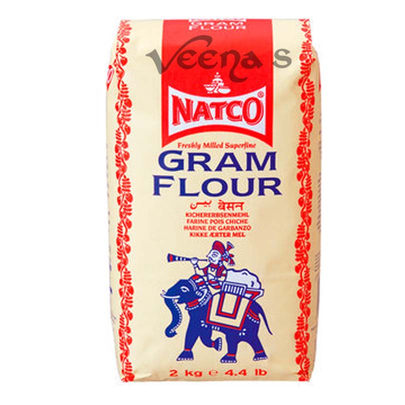 Buy Natco Gram Flour 2kg at Veenas.com - Online Indian Grocery Store UK