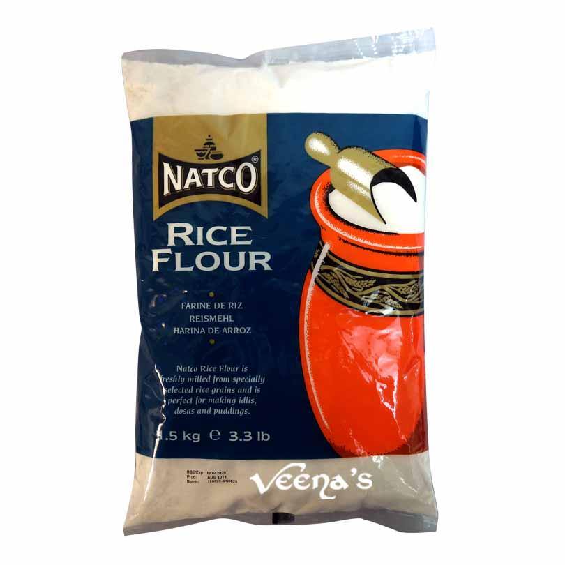 Buy Natco Rice Flour 1.5kg at Veenas.com - Online Indian Grocery Store UK