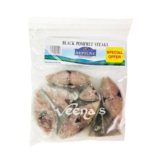 Neptune Black Pomfret Steaks 600g