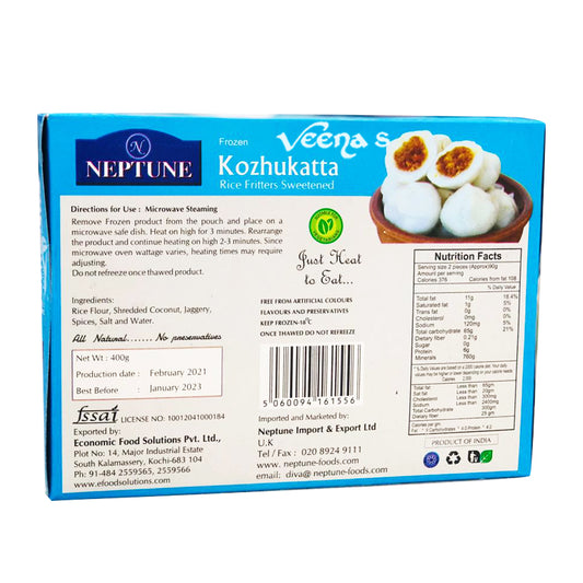 Neptune Frozen Kozhukatta 400g