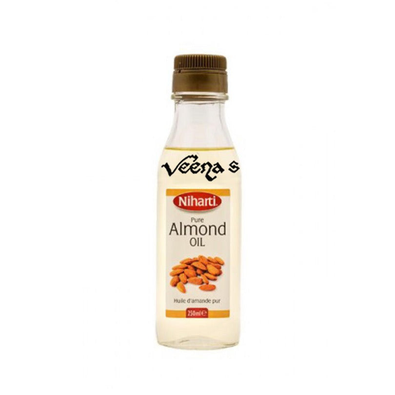 Buy Niharti Almond oil 250ml at Veenas.com - Online Indian Grocery Store UK