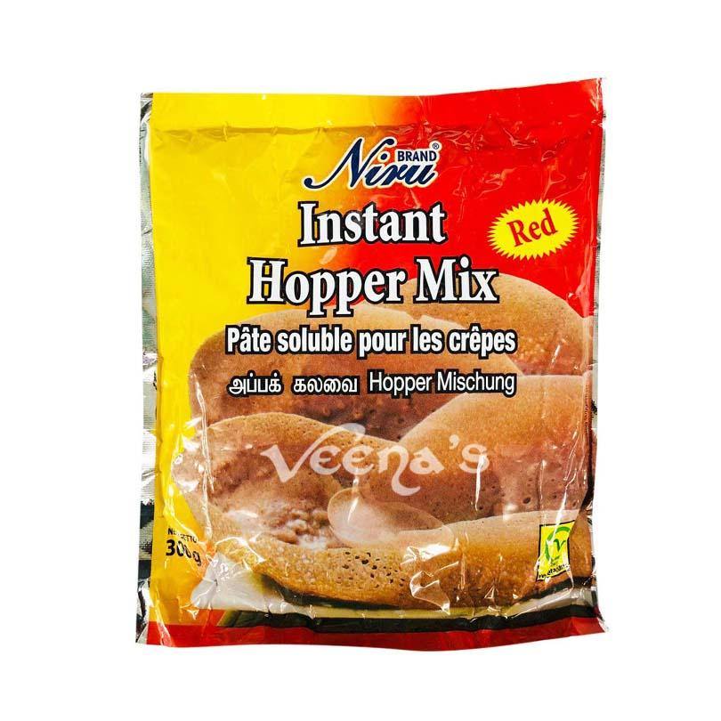 Buy Niru Instant Hopper Mix Red 300g at Veenas.com - Online Indian Grocery Store UK