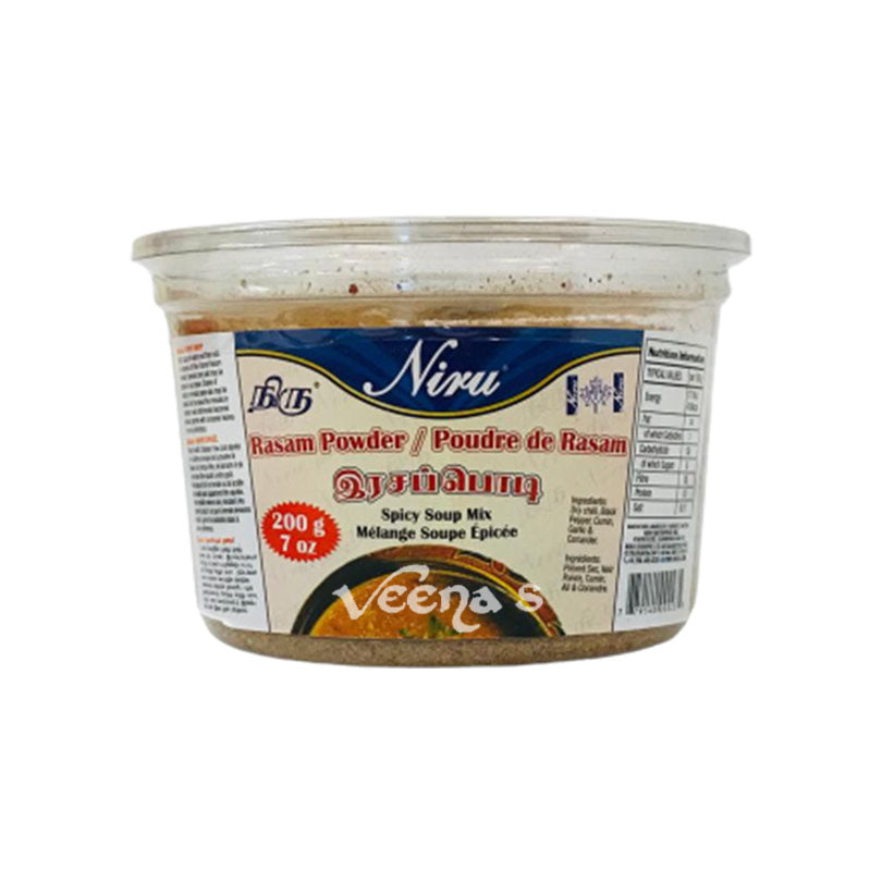 Buy Niru Rasam Powder 200g at Veenas.com - Online Indian Grocery Store UK