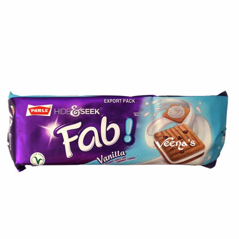 Buy Parle Hide & Seek Fab Vanila 112gm at Veenas.com - Online Indian Grocery Store UK