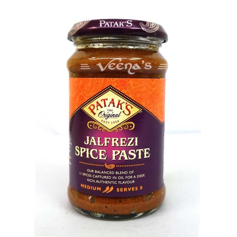 Buy Pataks Jalfrezi Curry Paste 283g at Veenas.com - Online Indian Grocery Store UK