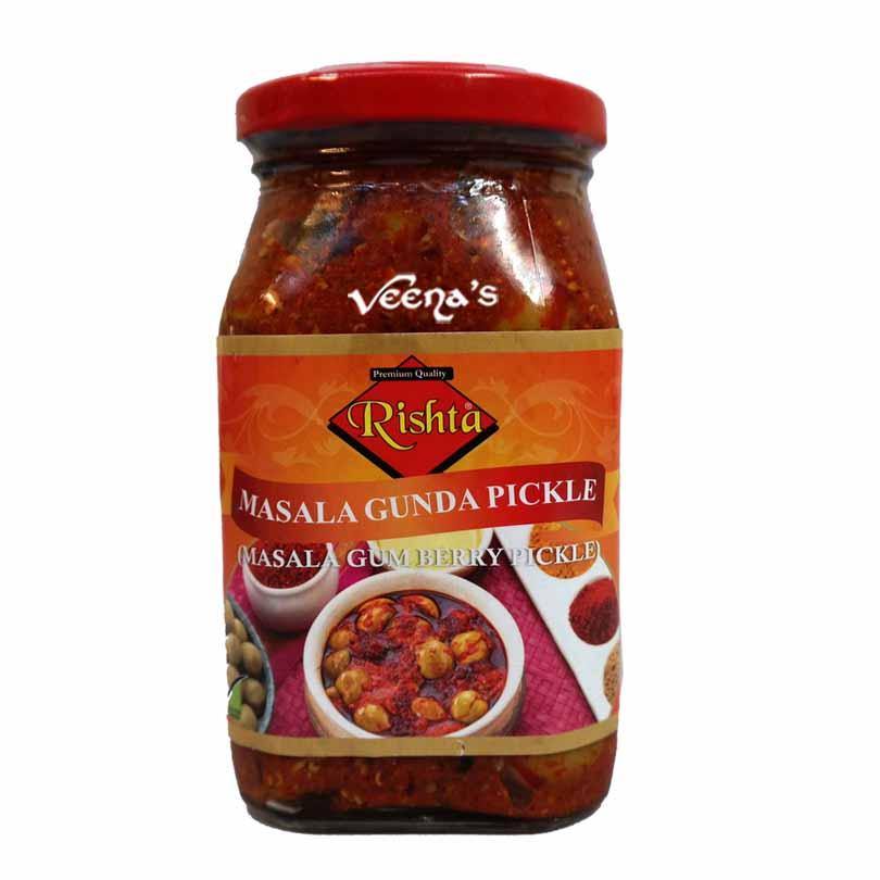 Buy Rishta Masala Gunda Pickle 400g at Veenas.com - Online Indian Grocery Store UK